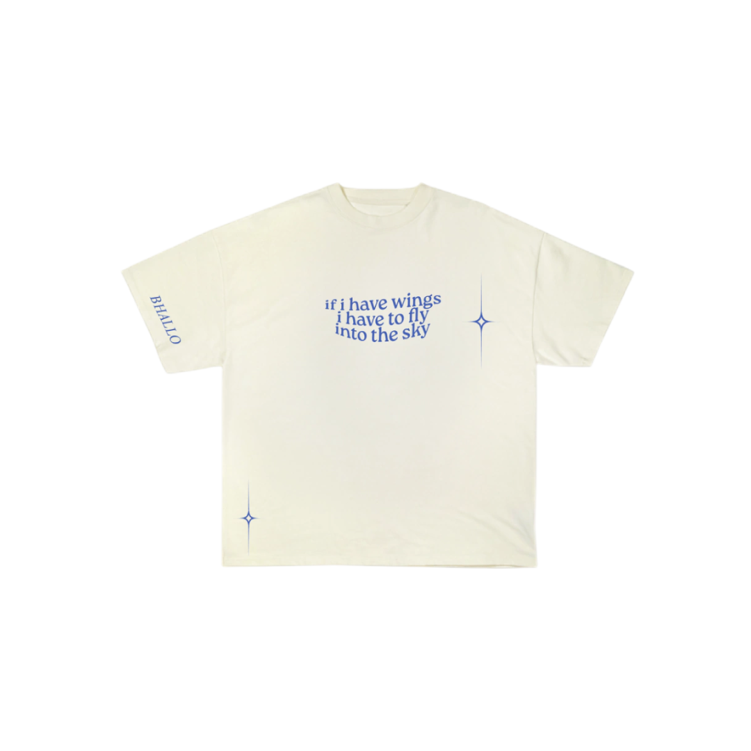 Camiseta "Cielo" Off-White ✧