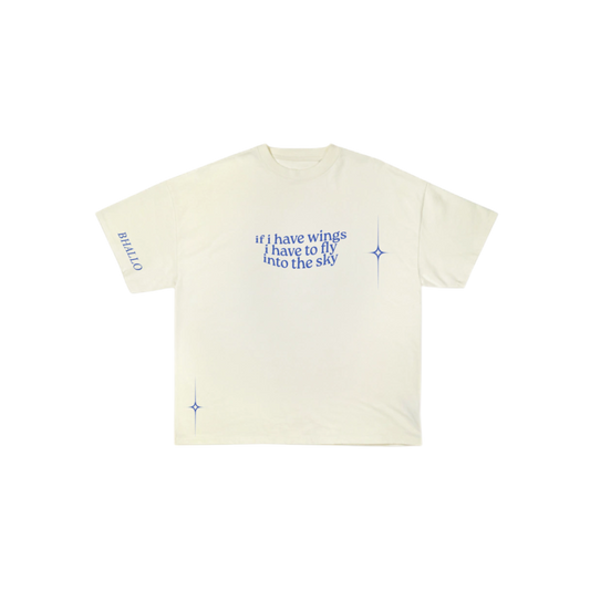 Camiseta "Cielo" Off-White ✧