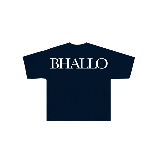 Camiseta "QUESTIONS" Azul marinho